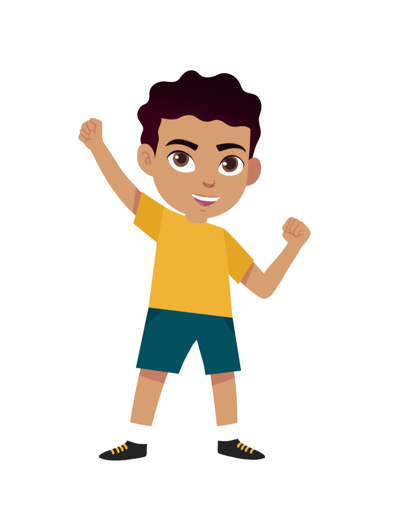 Enfant confiant